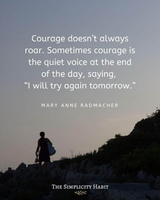 TrainingMindful's tweet image. #courage #voice
