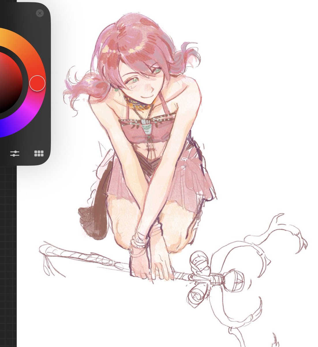 晶人狂暴拉磨 tweet media