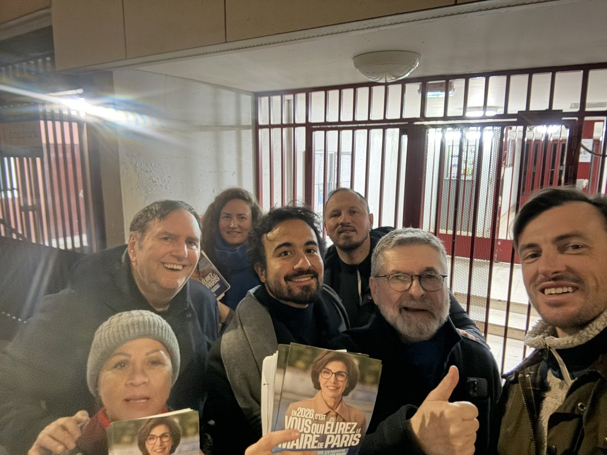 Beau tractage ce soir avec <a href="/ThierryGuerrier/">Thierry Guerrier</a> dans le quartier de La Chapelle.

Des habitants qui partagent un même constat, et qui veulent les mêmes choses : plus de sécurité, plus de propreté, plus de tranquillité.

#Dati2026 #Paris18