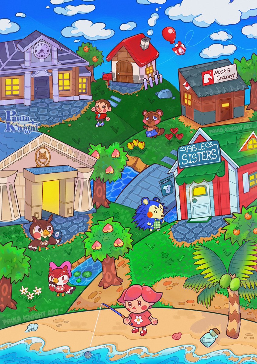 🌴🐚🌥️🌱🎈

#AnimalCrossing