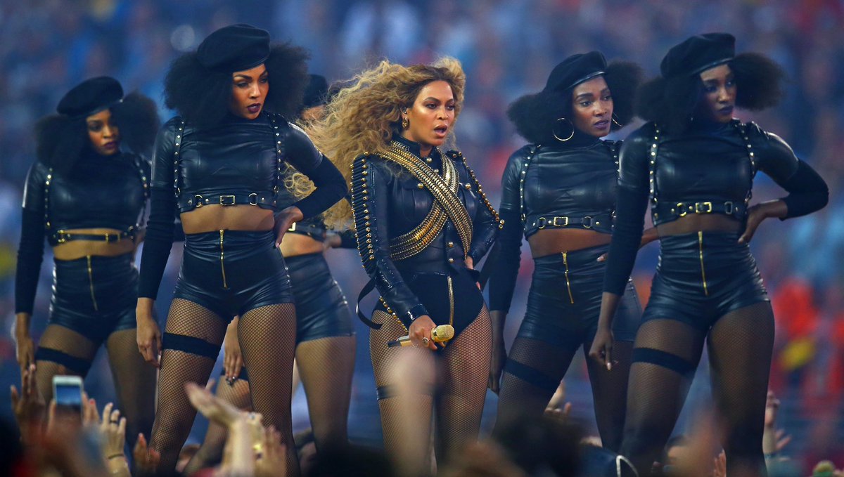 PopFusionHQ's tweet image. Billboard credits Beyoncé’s appearance at the 2016 Super Bowl Halftime Show with helping to transform the halftime show into a venue for sociopolitical debate.