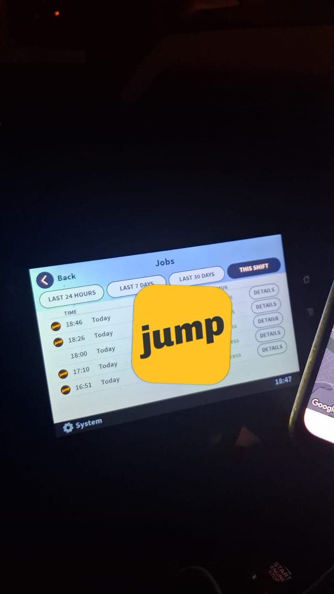 PaulParklane's tweet photo. Still hearing people saying 'they cant have the system' it has work so why wouldn't you want it ?  1 job a day absolutely obliterates the theory of having 1.9% fees👀 this driver had 4 jobs in 2 hours ... this is the norm now because cabbies believe in this! https://t.co/TLZ99BqRlW