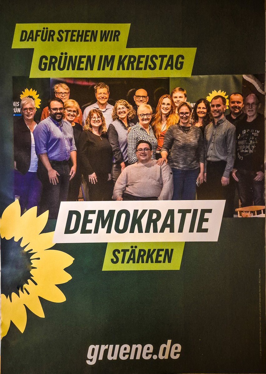 Unsere Kandidierenden für den #Kreistag in #Rosenheim bei der bayerischen #Kommunalwahl am 8. März auf den ersten Listenplätzen. #grüne #wirfürshier