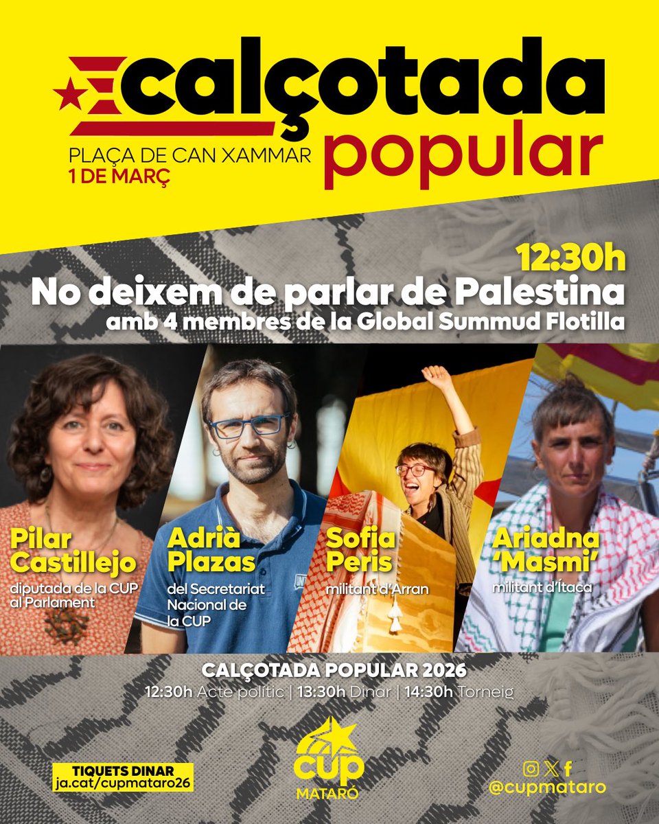 CUP Mataró tweet media