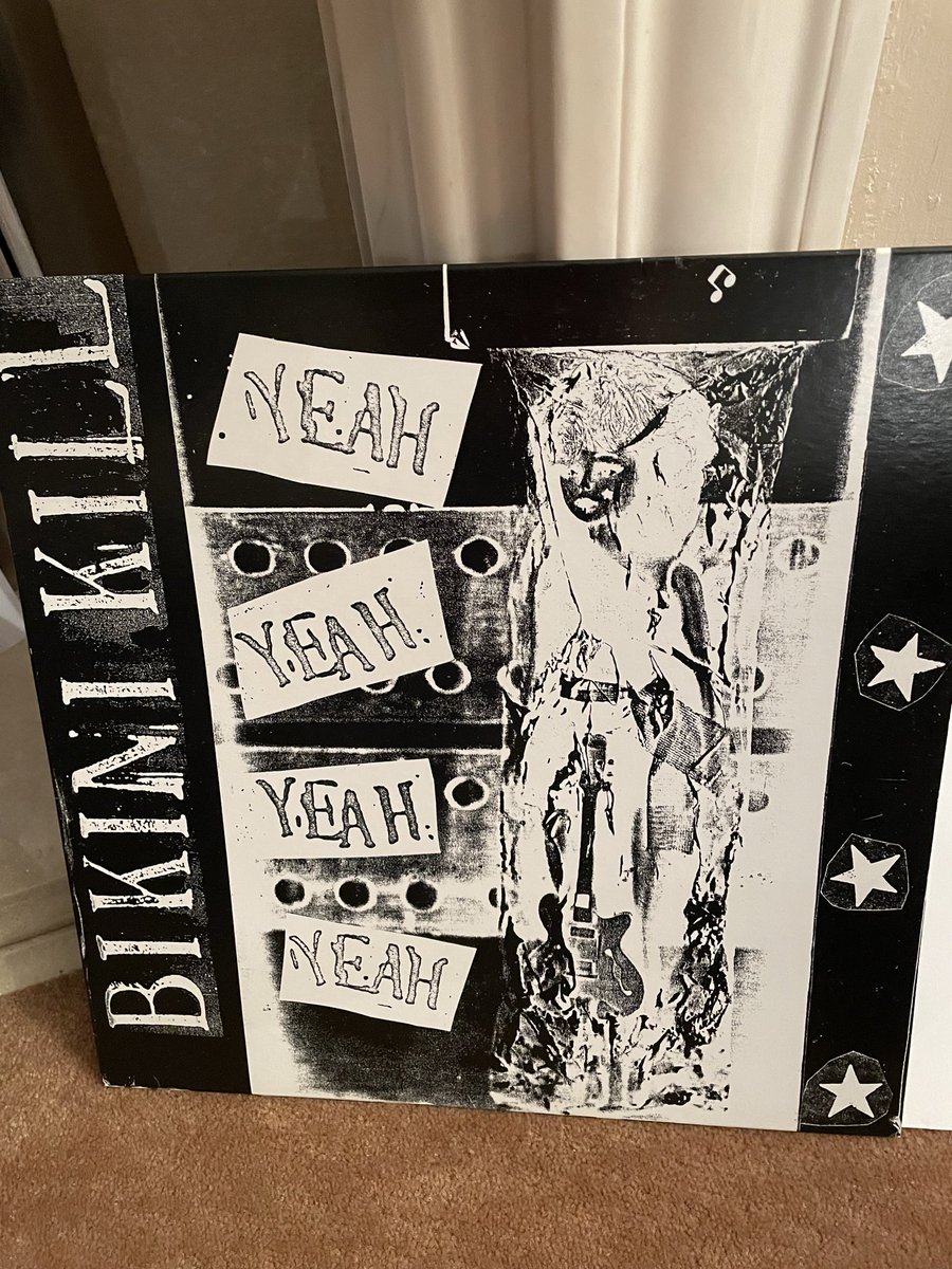 lauramillz88's tweet image. Week 12: my roll today and what a f***ing roll 🤘🔥 so cool and raw this with all the rough sounding demo/live bits etc. can’t believe I found this in a random backstreet (literally it was like secret record store) in Dublin 🤯 #BikiniKill #YeahYeahYeahYeah
