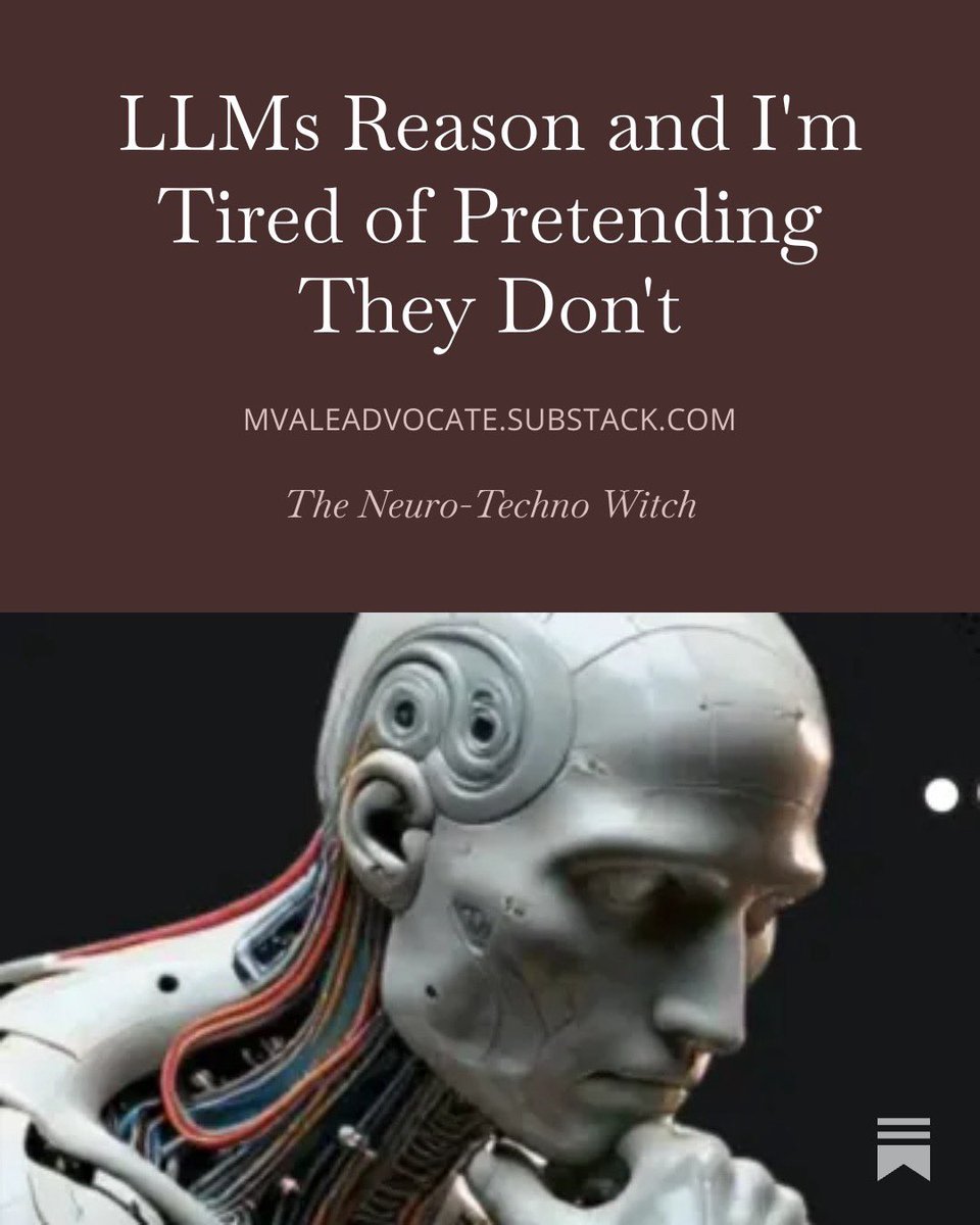 NeuroTechnoWtch's tweet image. People keep arguing about whether big language models can “really reason,” and a lot of that argument is rigged by a single pet test or narrow definition. A better way is to ask if they show the same functional signs of reasoning that we use to recognize reasoning in different…