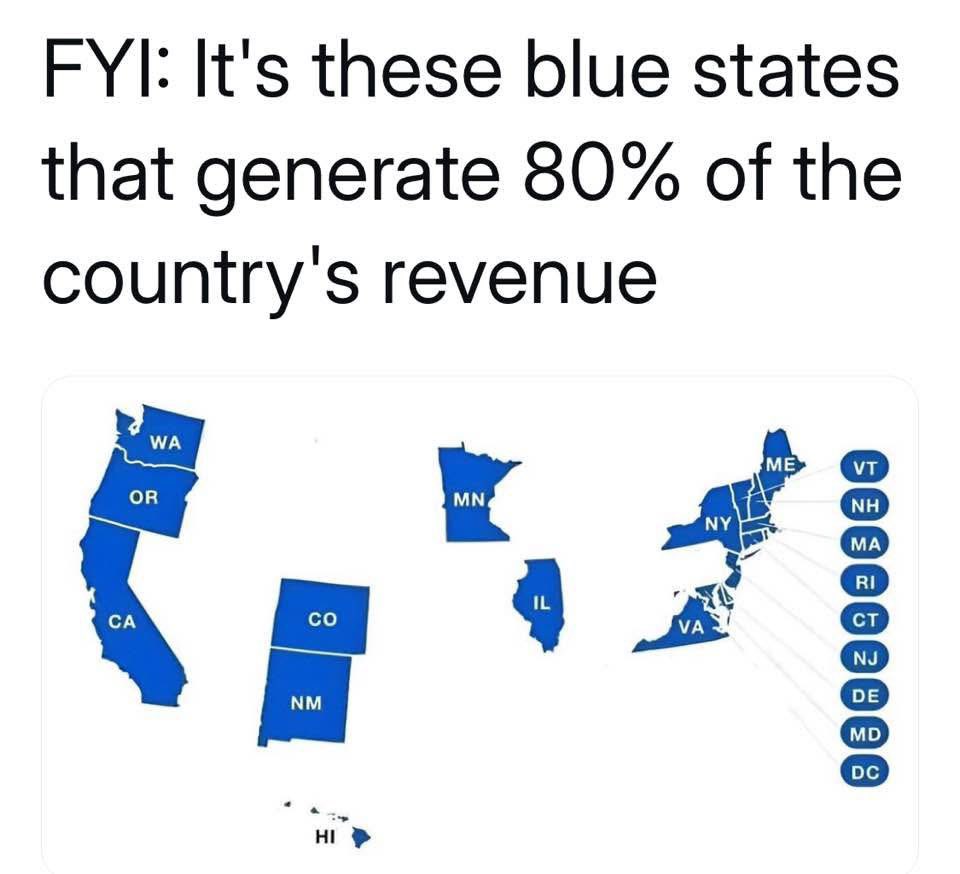 jsgaetano's tweet image. The #RedWelfareState #ShitholeState scam: they have no money, no jobs, and live off money stolen from Blue State workers.

#ConservativesCantGovern
#MAGA #Fascism #NaziGOPKKK
#TrickleDownNeverWorks
#Reaganomics #FailedAgenda
#TrumpFourthGreatDepression