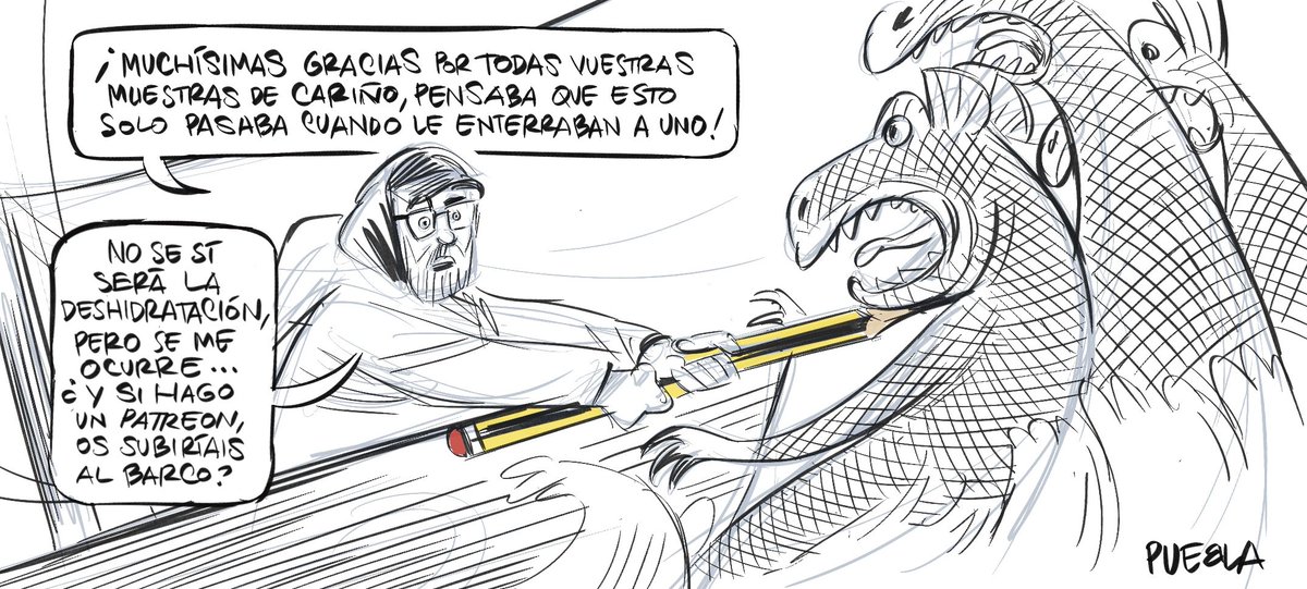 Muchas gracias (y una cosa)