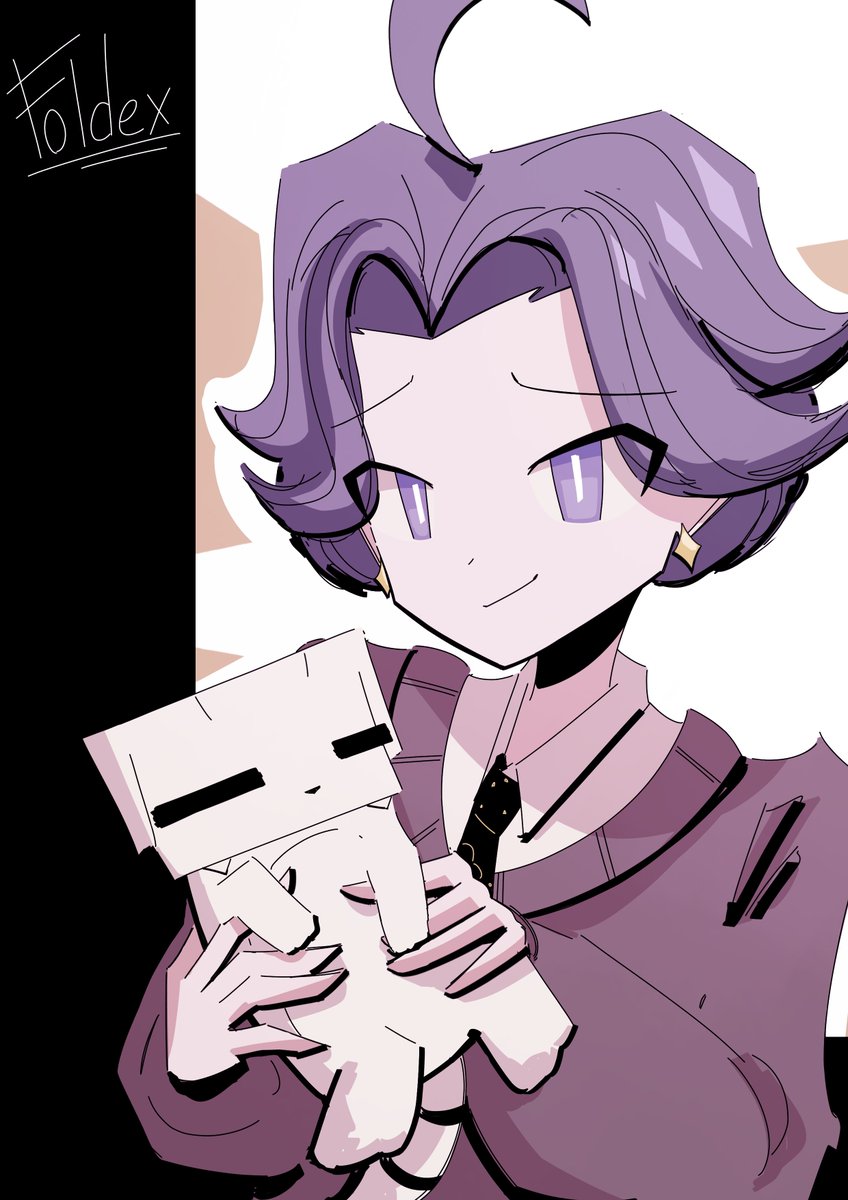 And this time I drew…  me.