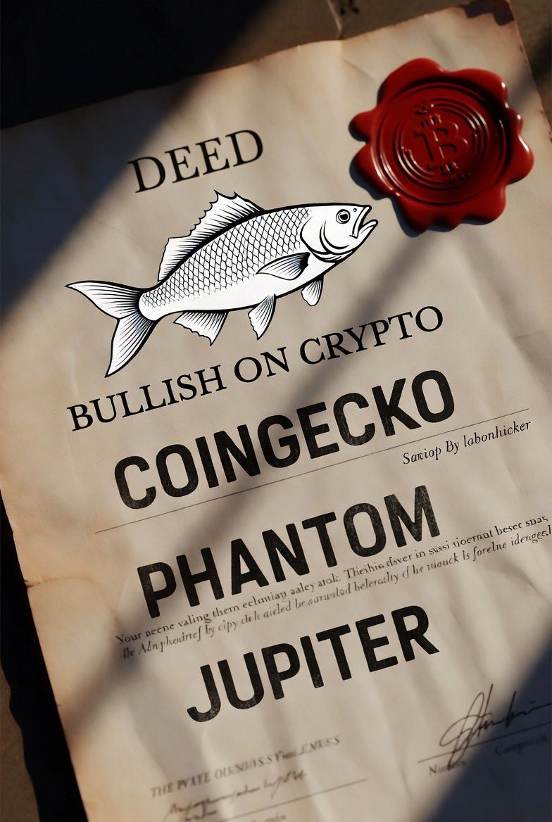 I don't think a lot of the cult know this but we are actually verified on <a href="/coingecko/">CoinGecko</a> <a href="/phantom/">Phantom</a> <a href="/JupiterExchange/">Jupiter</a>