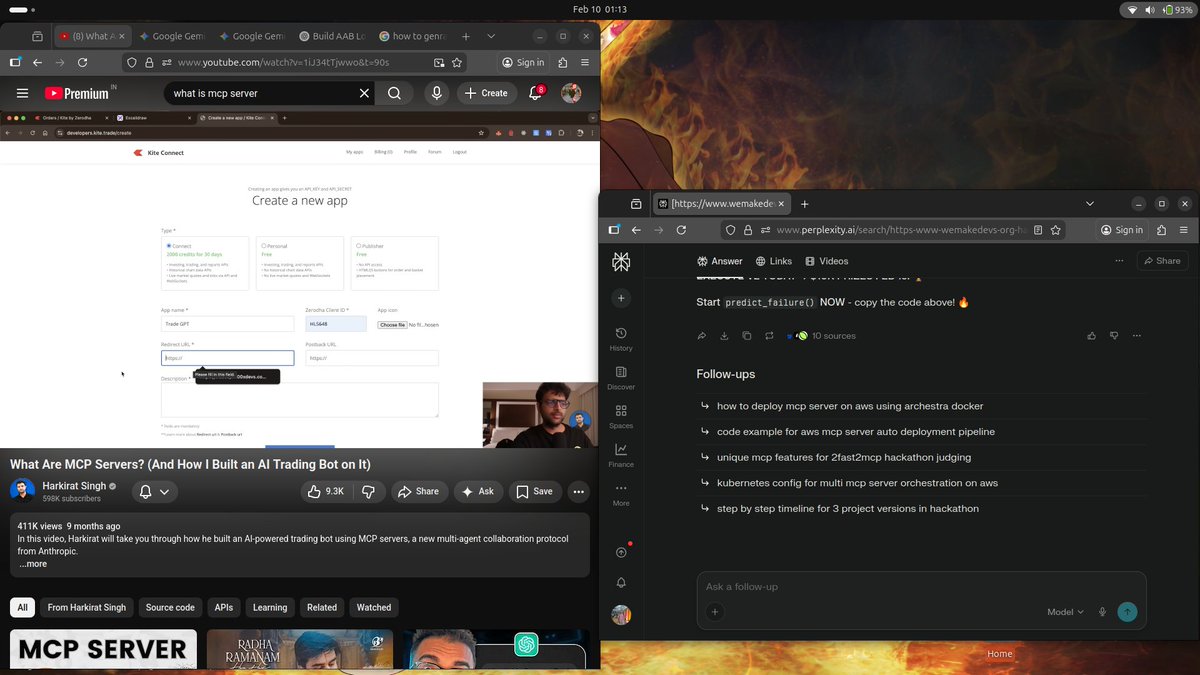 Pritam27442834's tweet photo. paritcipated in the @WeMakeDevs MCP hackerhton planning stuffs maybe this time i will not miss the hackerhton submission..first time trying to build mcp server lets see how it goes ..if i can cook or be cooked
#2Fast2MCP https://t.co/xAHPWgGnaF