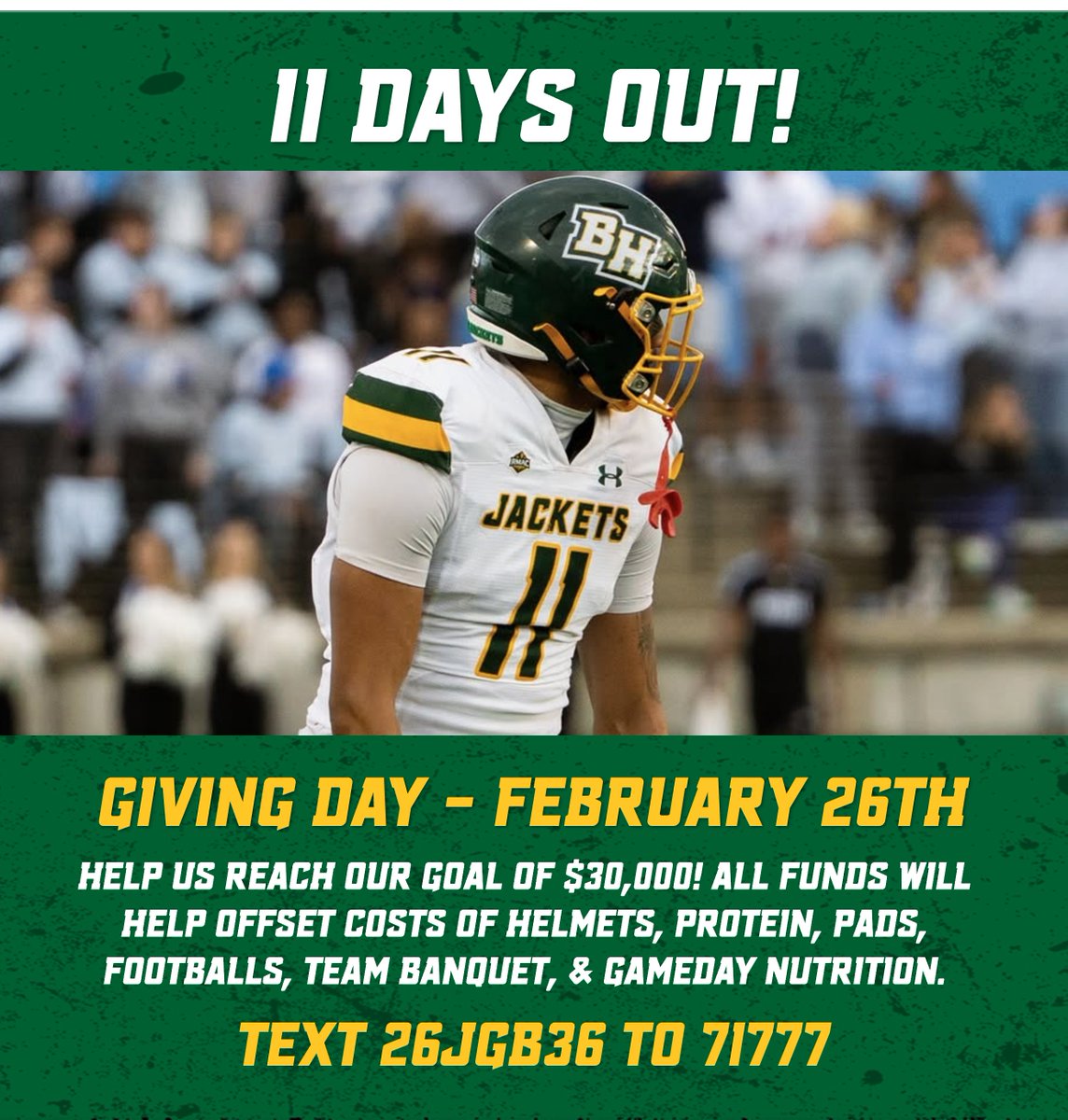 BHSU Football tweet media