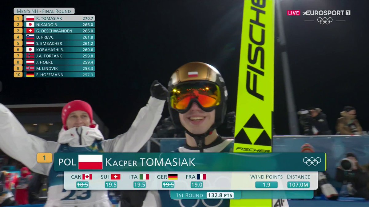 FastInfo's tweet image. Tomasiak ze srebrnym medalem na Zimowych Igrzyskach Olimpijskich!