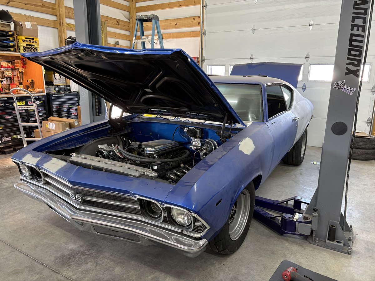 Got to see this nice 69 Chevelle making a delivery earlier.