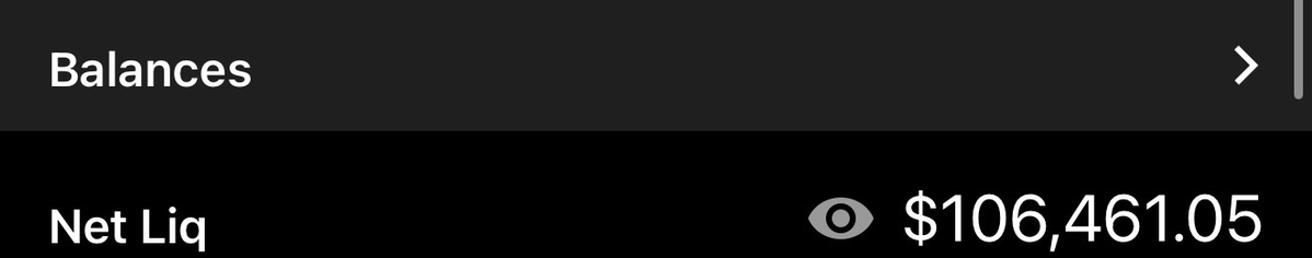 OptionsBuffett's tweet image. Small Account Completed

$1,000—&amp;gt; $106,461.05/$100,000✅

It took me 6 trading days to take a $1,000 account to $100K+ , used proper risk management &amp;amp; followed trends closely, it’s all you really need these days, nothing too complicated tbh

I’m going to start another one