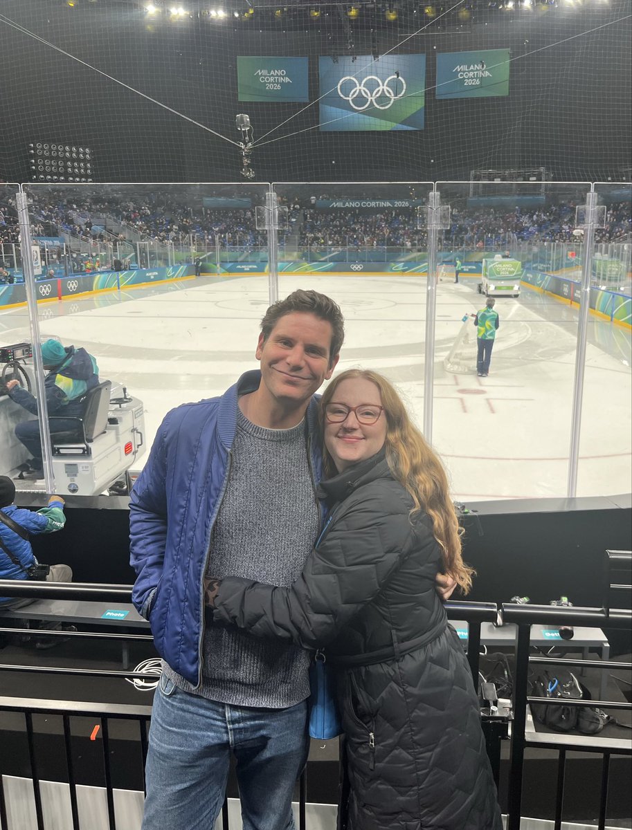 TCurrah1987's tweet photo. Night one at the Winter Games 2026 #MilanoCortinaOlympic2026 
Easy win for USA v Switzerland 🏒 https://t.co/2n2dSptIoF