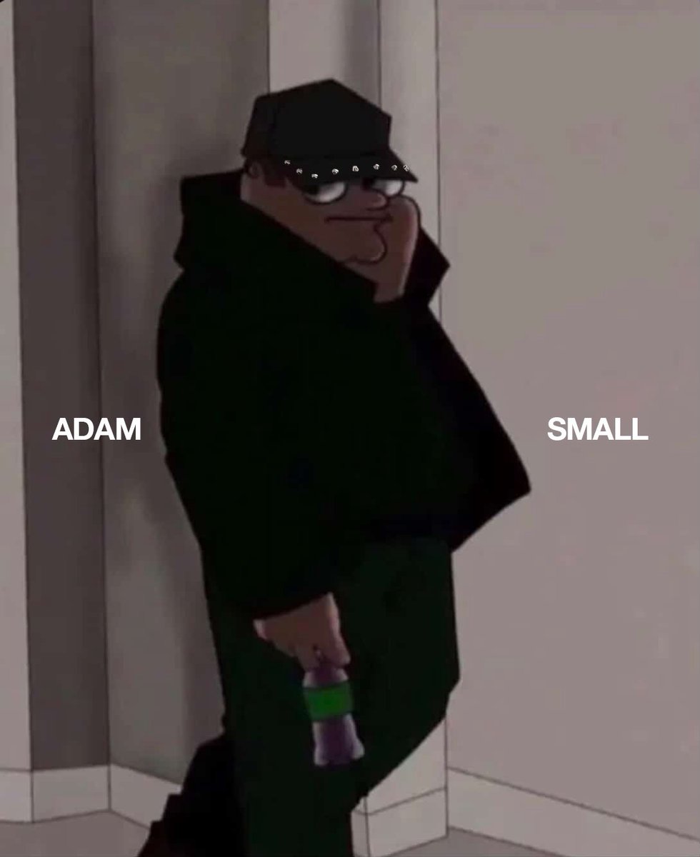ADAM——————SMALL tweet media