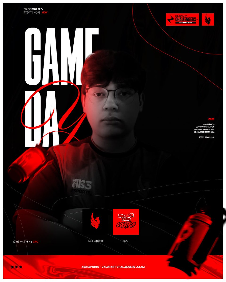 Hoy estamos devuelta en el server.🔥
⚔️ <a href="/BonBonBumContra/">Bon Bon Bum Contra🇨🇴⚡</a> 
🕖 7pm 🇨🇷🇲🇽 🇭🇳
📺 twitch.tv/valorant_la

<a href="/VCL_LATAM/">VALORANT Challengers LATAM</a> #GOAB3