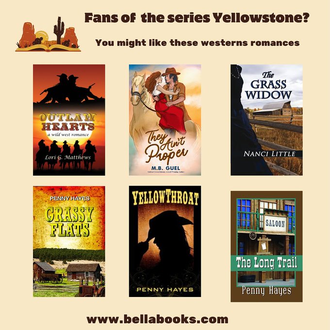bellabooks's tweet photo. For fans of the series Yellowstone or those who love western romances... https://t.co/3QDVEPauPY
