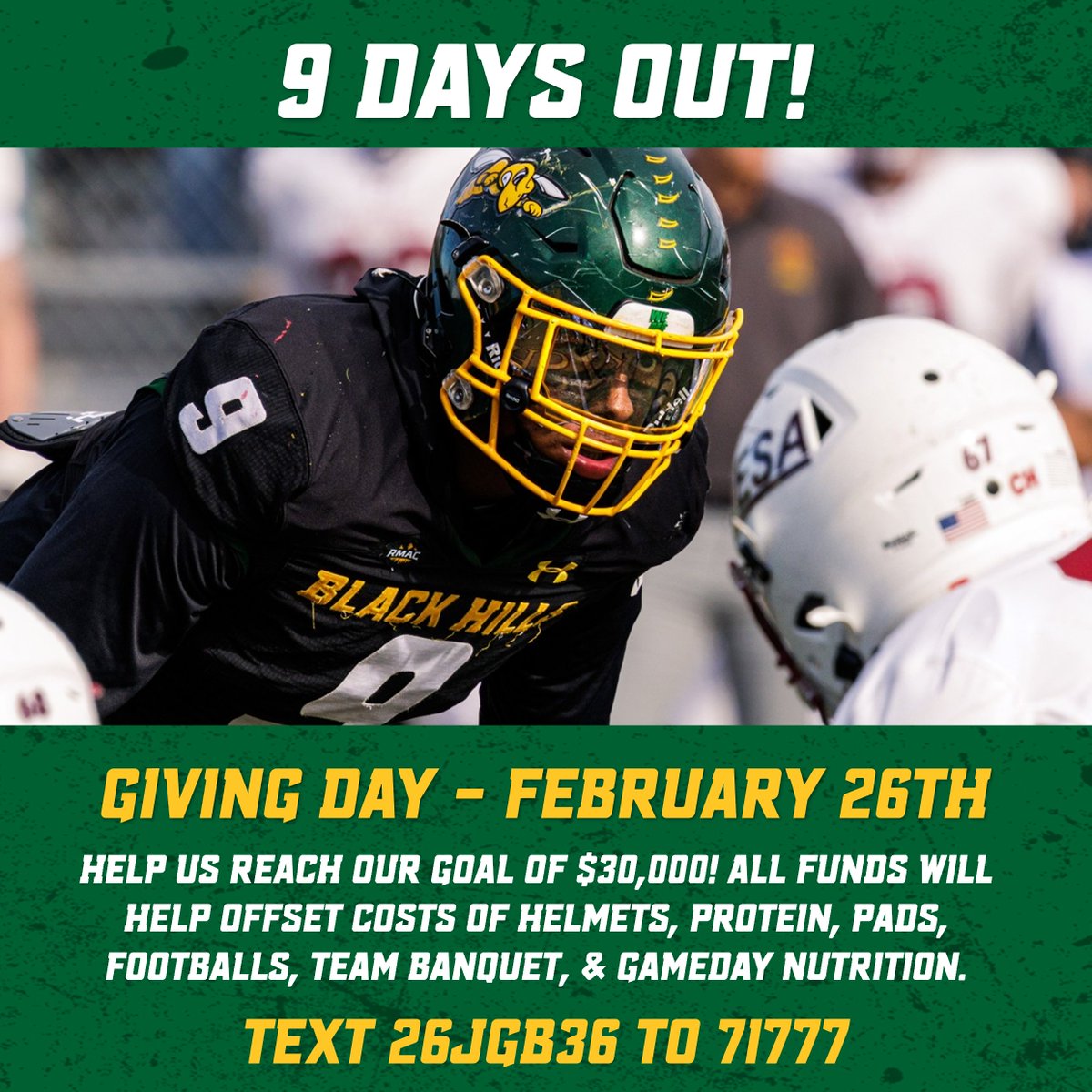 BHSU Football tweet media