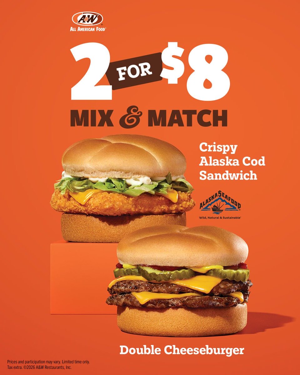awrestaurants's tweet photo. Introducing three new reasons to come hungry. Available starting today! 

Prices and participation may vary. While supplies last. 
#awrestaurant #newmenu #foodie #limitedtimeoffer #coldbrew https://t.co/JSpDemAGxy