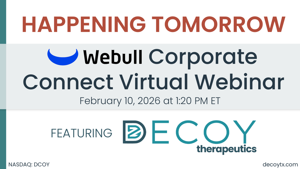 Decoy Therapeutics tweet media