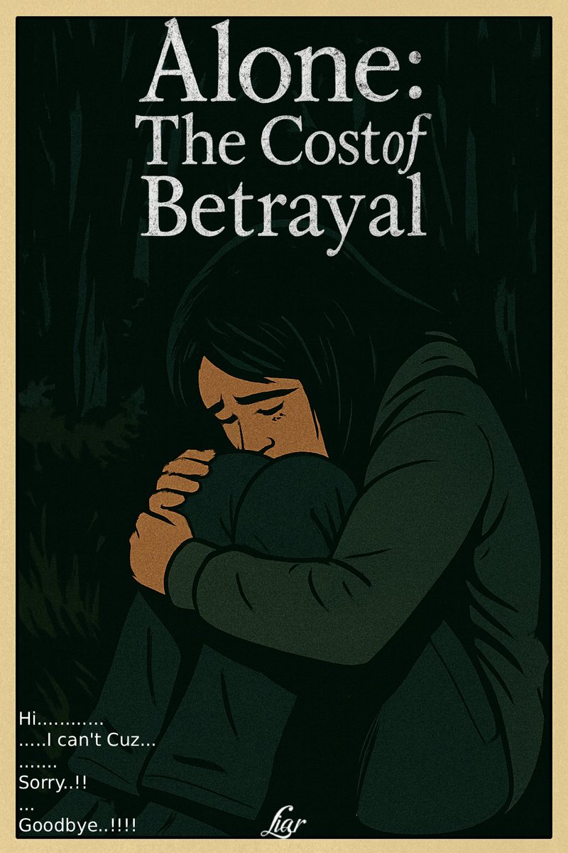 _liar24's tweet photo. Alone: The Cost Of Betrayal
16.07.2026

#AIart #ComicArt https://t.co/UBvy761dKO