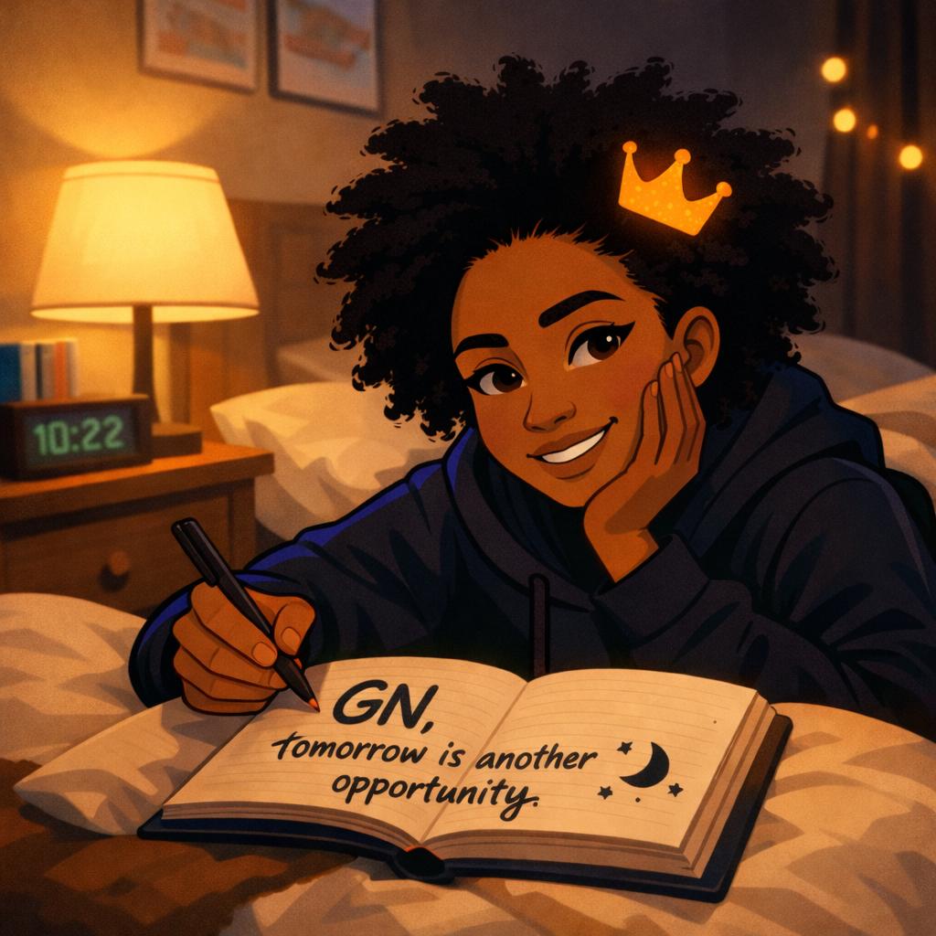 GirlZion22089's tweet photo. Good night everyone 🌙✨
Can I get a GN back? 
As you go to bed tonight, reflect on what you achieved today.
Be grateful for every win big or small and gently plan for what’s next.
Rest well… tomorrow is another opportunity 🙏
#GN #GoodNight #NightReflection https://t.co/cy3xfBadkY