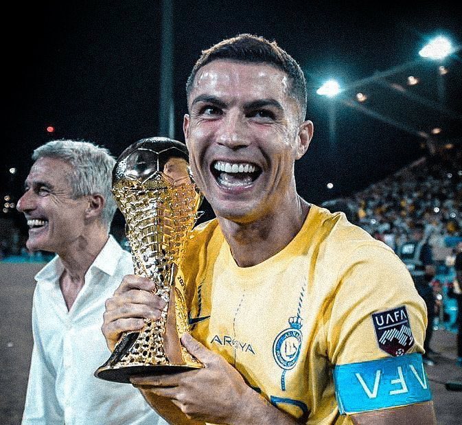 CristianoXtra_'s tweet photo. 🚨 𝗡𝗘𝗪: He fought and won it against FIFA.

He fought and won against the peak of the Negreira-era favoritism

He fought and won it against illuminati 

He managed to win 5 Ballon d'Ors & the Euros against the system

Now Cristiano Ronaldo won his battle against Saudi league and PIF 

Had the Chance to go City but choosed United instead 

Had the Chance to go to Al - Hilal mid season but stayed at Al  nassr instead 

Doesn't switch clubs to join rivals 

Cristiano Ronaldo's entire career has been a war against "The System."