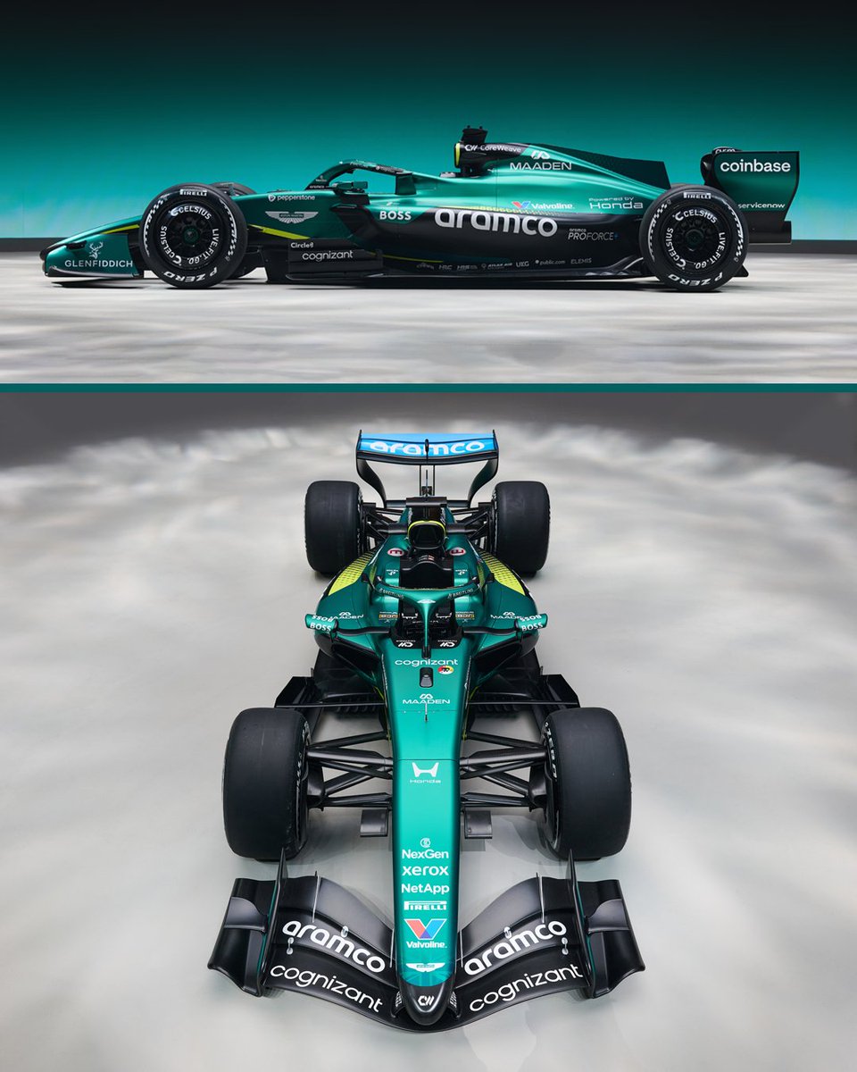 wearetherace's tweet photo. That's now 11/11 liveries launched for the 2026 F1 season! ✅

Here's how Aston's challenger will look this year... https://t.co/lQSq4w3DKn