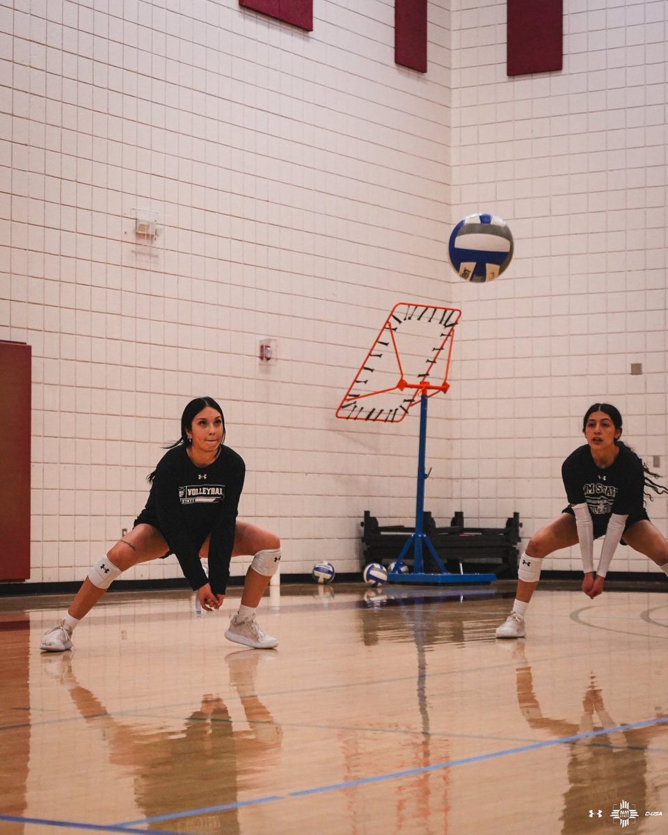 NM State Volleyball tweet media