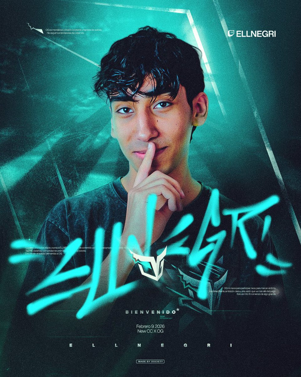 Hoy comienza un nuevo capítulo. 

<a href="/MagiolloMariano/">ellnegri</a> “EllNegri”, se suma a Olympus Group aportando su estilo y su humor ⚡️

Llega a reforzar la identidad de Olympus, y a unir mas que nunca a la comunidad

Se viene mucho por delante. Démosle la bienvenida! 

COMO TIENE QUE SER 🏛️