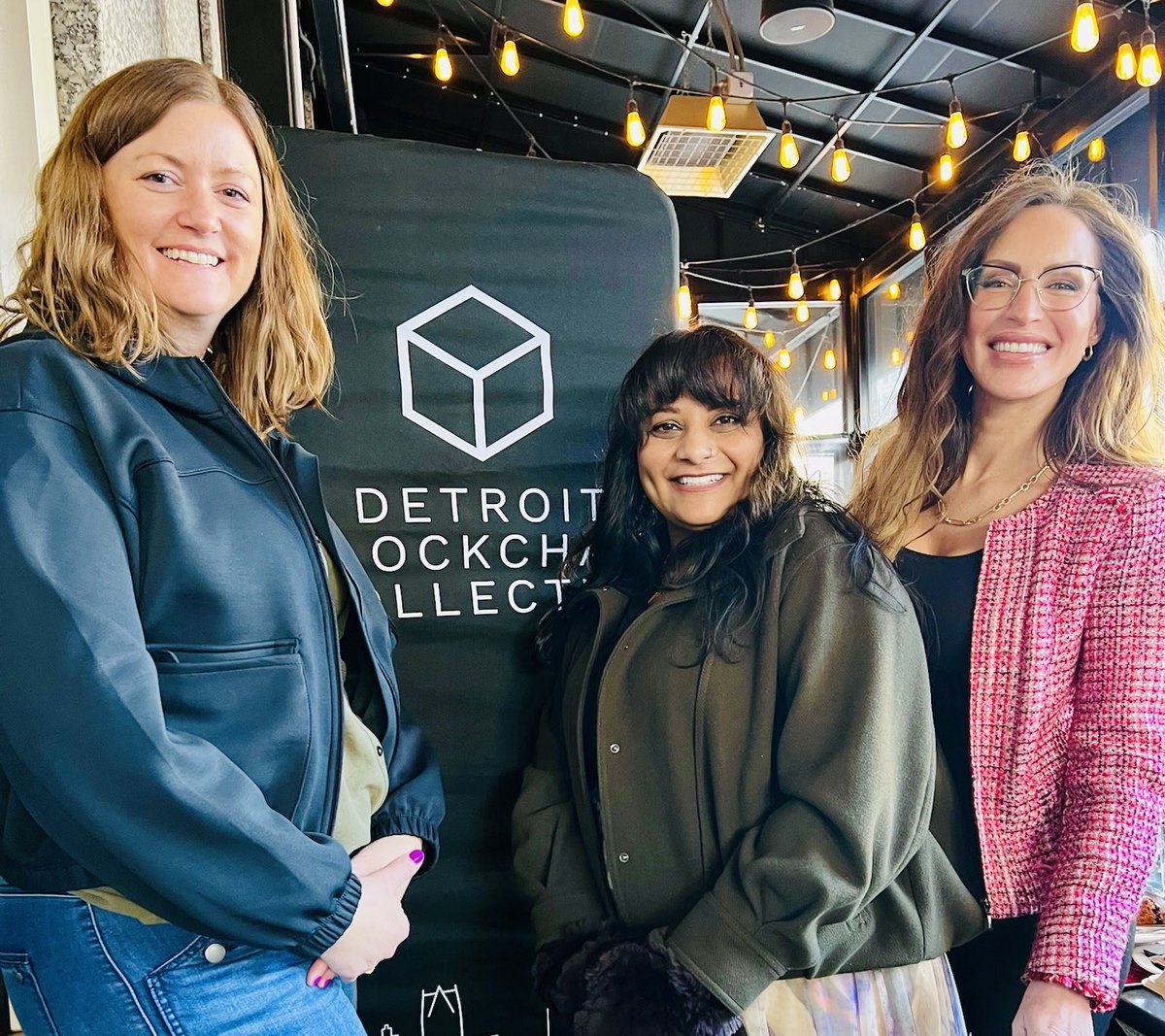 Feeling connection in abundance and an overflow of joy from the #Detroit Women in Web3 Valentine’s Brunch! 🥰

It was an honor to co-host with <a href="/ElizabethHa/">Elizabeth Hansson🛡️</a> — the queen of <a href="/DetBlockchain/">Detroit Blockchain Collective</a> events and our fearless <a href="/standwithcrypto/">Stand With Crypto🛡️</a> Michigan leader! 💪🙌✨

Our inspiring speaker, Anne