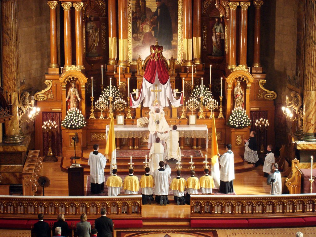 Aquinas tells us that religious worship has something in common with poetry in that they both depict, through images accessible to the senses, things which could not be directly grasped by the reason.