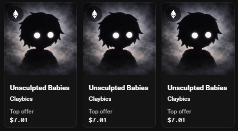 There was a lot of hype, but I was able to <a href="/Claybies_hl/">Claybies</a>