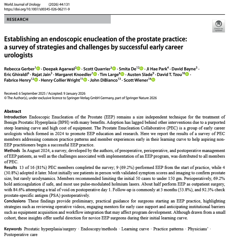 URMC Department of Urology tweet media