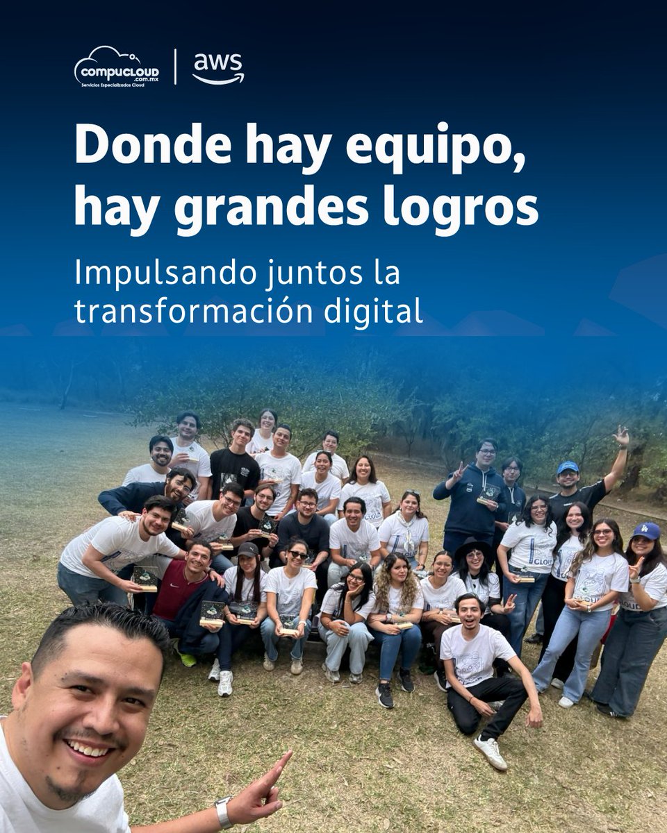 NubeCompucloud's tweet photo. Nada impulsa más la innovación que un gran equipo.🙌 Nuestro teambuilding refuerza la unión y la pasión por crecer juntos.
¿Tienes una anécdota de equipo? ¡Cuéntanos!

#TeamCompucloud #TalentoTech #AWSLatam https://t.co/qgKYEc3zZp