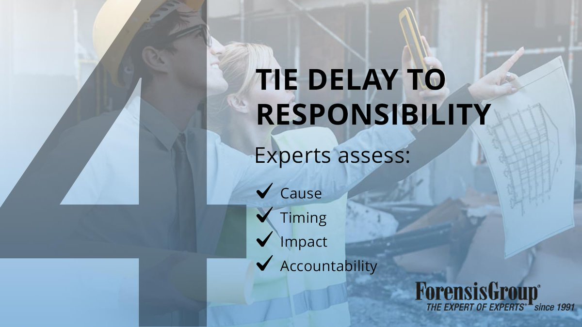 Not all construction delays matter the same way.​

Experts look at:​
• The records​
• Critical path impact​
• The right method to connect delay → Responsibility​

Quick guide: forensisgroup.com/resources/expe…

#ConstructionDelays #ConstructionClaims #ExpertWitness #ForensisGroup