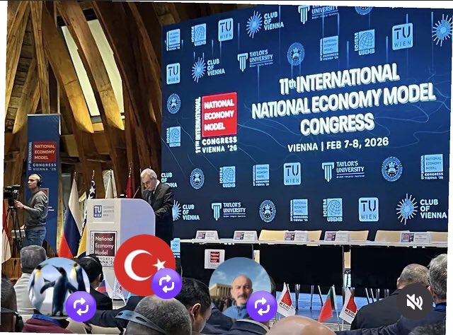 Viyana’da tarihi kongre 11. Uluslararası Milli Ekonomi Modeli Kongresi umut oldu