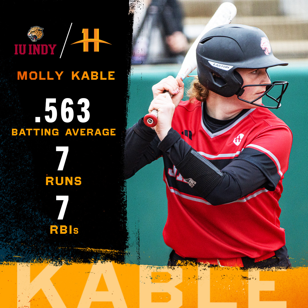 HorizonLeague's tweet photo. Check out the stats for @UnderArmour #HLSB Player of the Week Molly Kable of @IUINDY_SBALL!

https://t.co/PcD86VNJn2

#OurHorizon 🌇| @iuindy_jaguars https://t.co/ZmzYaFpX0X