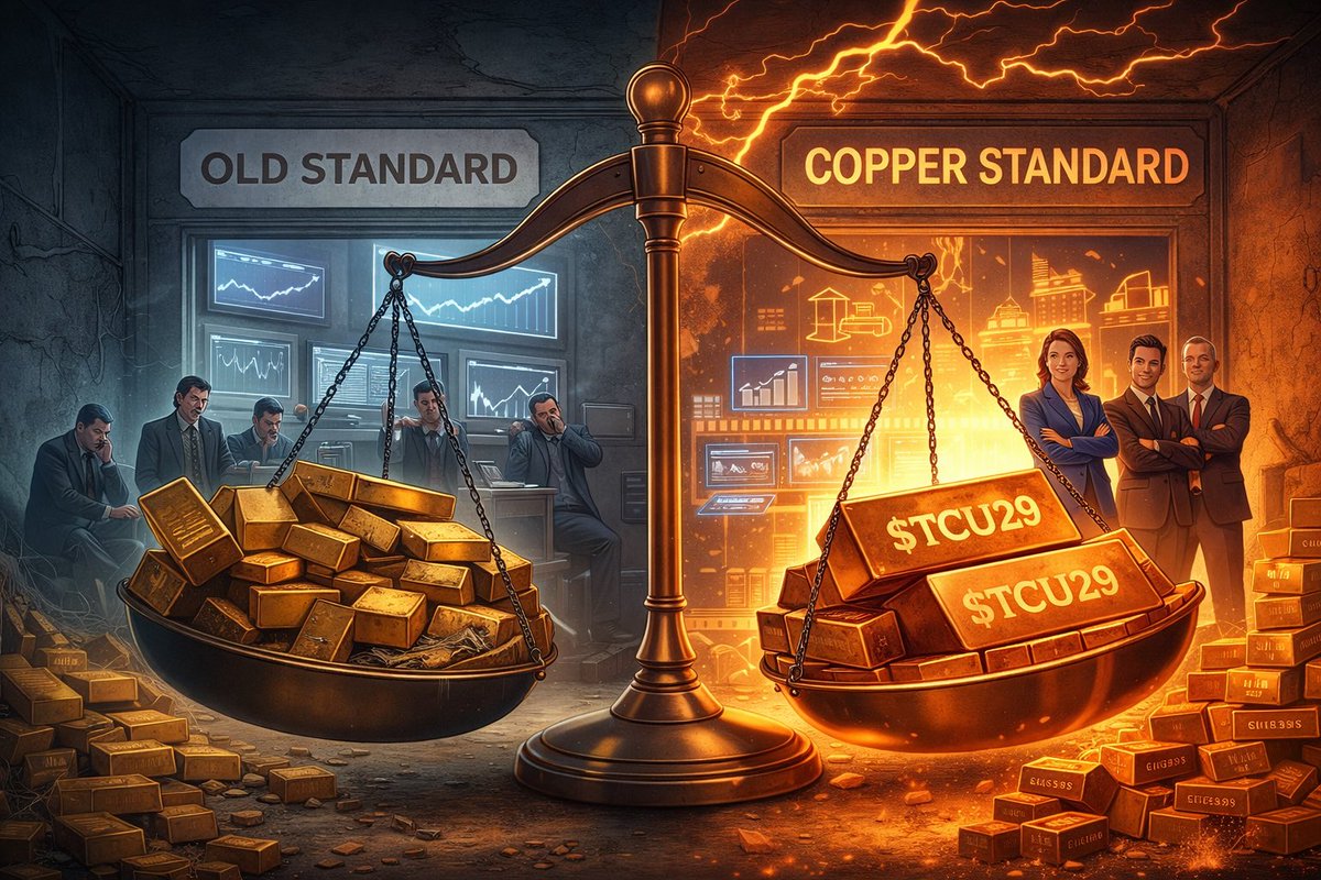 Franklynjnr3's tweet photo. Gold had its era.
Copper has its moment. ⚡
Value follows utility.
Power follows progress.
$TCU29 isn’t replacing gold
it’s redefining the standard.
#CopperStandard
@TCu29Official here’s my entry🔥🔥 https://t.co/euK4EJWxKw