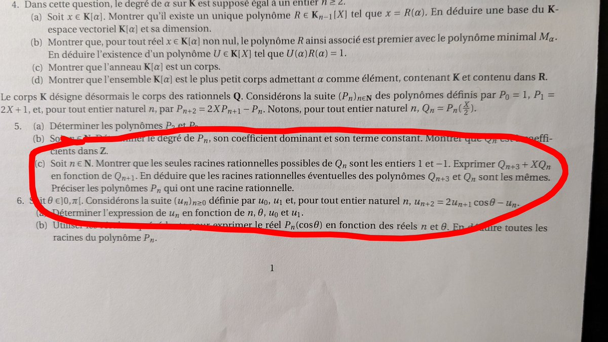 4 questions dans UNE sous-question je vais CÂBLER