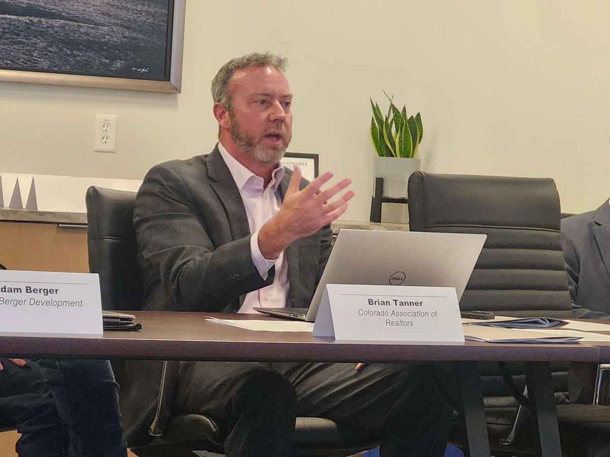 ColoradoChamber's tweet photo. Should Colorado tax vacant homes? 🏠 This week on Colorado Chamber Office Hours, we explore HB 1036, its potential impact on affordable housing, and what it could mean for communities statewide. 🎧 https://t.co/drqd7Ym6UV @CO_Municipal @COREALTORS https://t.co/fKcLIQA7iU