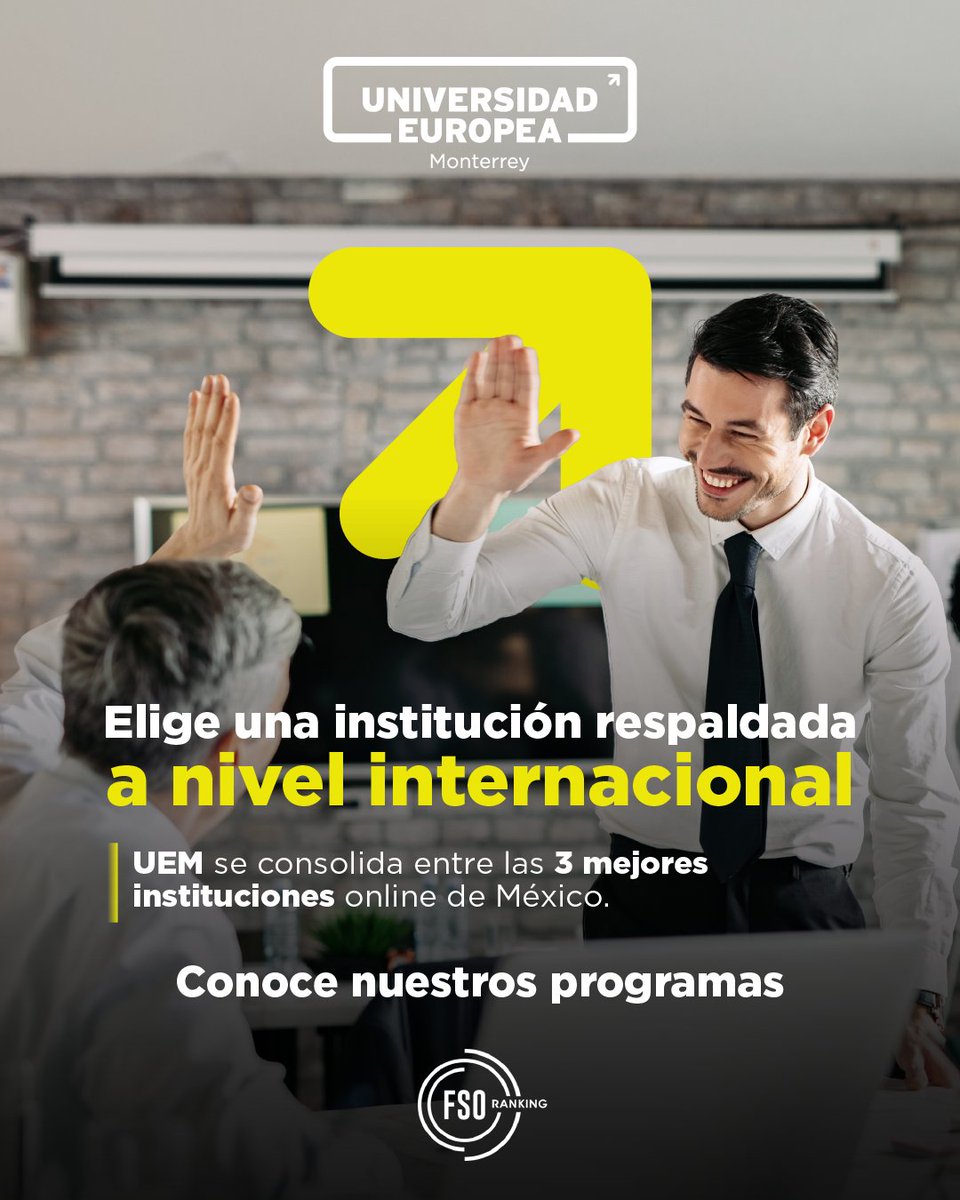 Universidad Europea de Monterrey tweet media