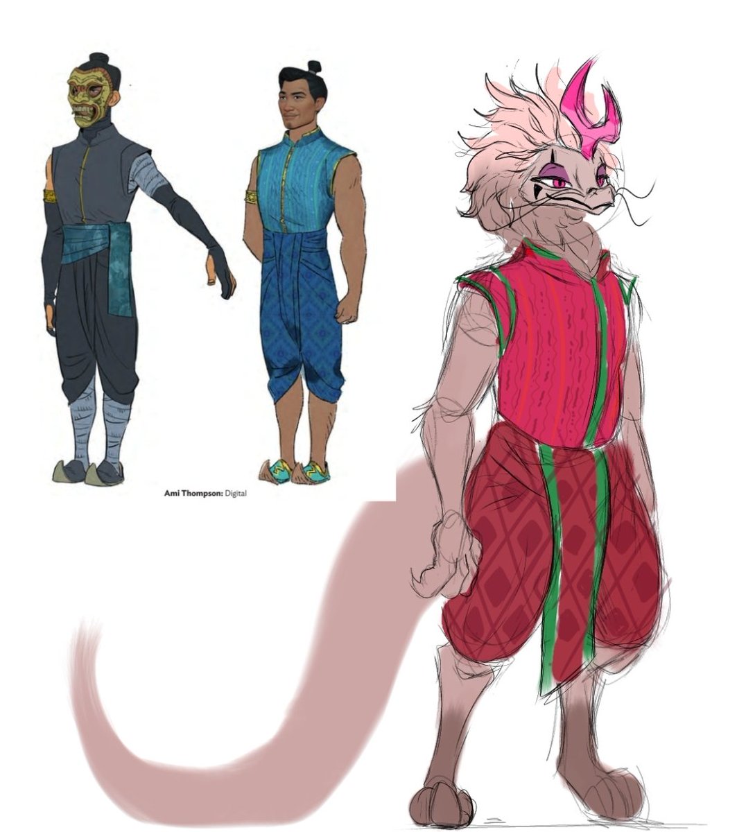 When outside the heart palace, I wear my own attire
