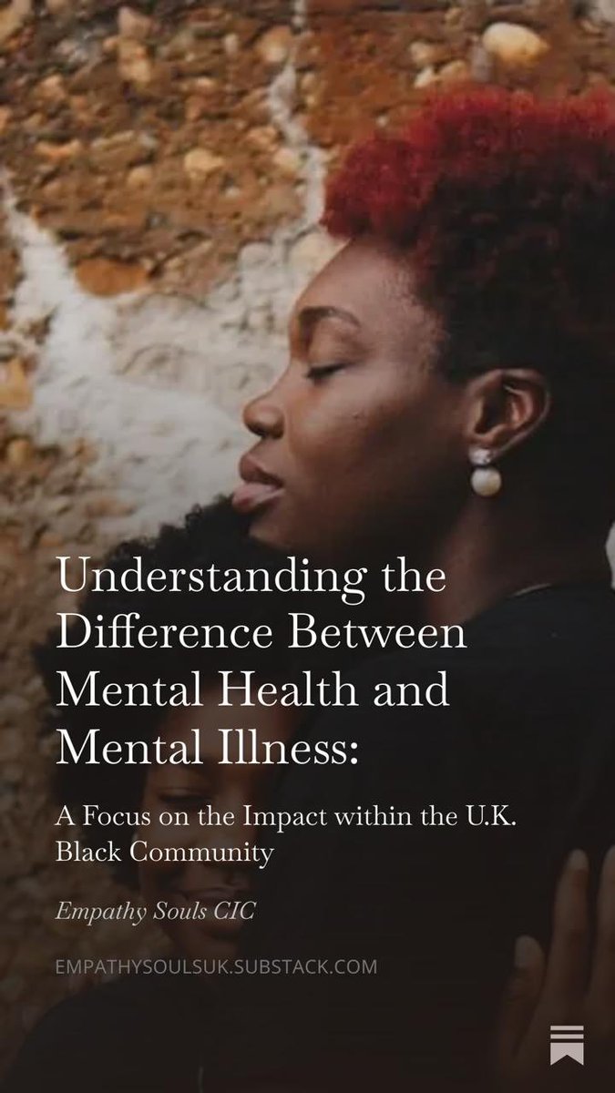 In this article, Gayle Edwards explores why the distinction matters, particularly within the UK Black community, where stigma, historical experience, and systemic disparities all influence how support is accessed and delivered.

Read the full piece via the link in bio.