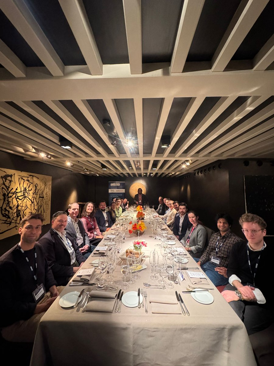 Cvisionintl's tweet image. Thank you to all who joined us recently in Munich for our dinner "Cloud Sovereignty and GenAI Readiness in Regulated Industries." @awscloud #datamax #CVisionIntl