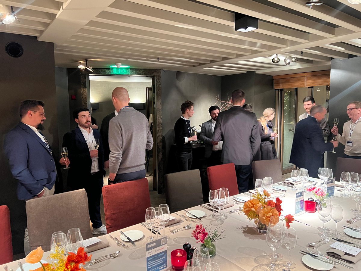 Cvisionintl's tweet image. Thank you to all who joined us recently in Munich for our dinner "Cloud Sovereignty and GenAI Readiness in Regulated Industries." @awscloud #datamax #CVisionIntl