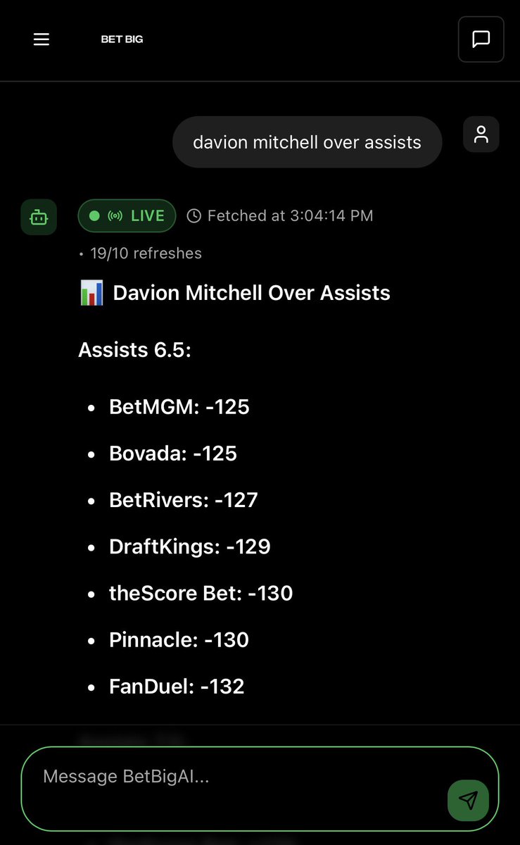 BetBigAI tweet media