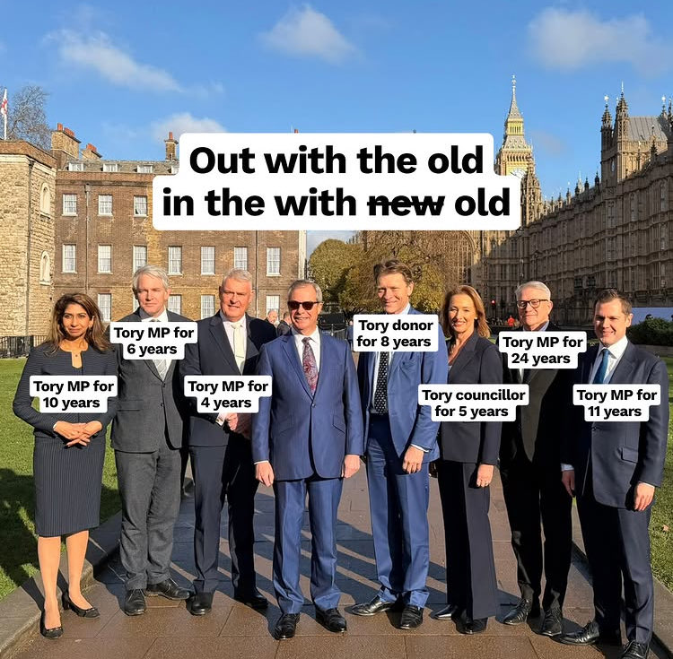 <a href="/DeborahMeaden/">Deborah Meaden 🇺🇦</a> <a href="/SuellaBraverman/">Suella Braverman</a> <a href="/reformparty_uk/">Reform UK</a> Absolutely dreadful